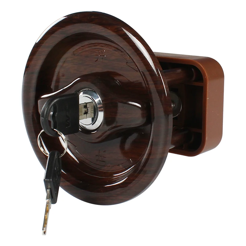 Замок TYTXRV для ванной комнаты коричневый с ключом кемпера дома морской фургон |