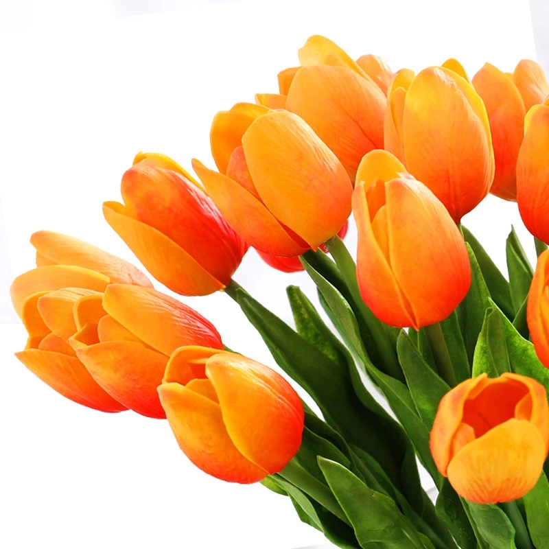 

Mini Tulip Artificial Flowers Wedding Holding Flowers Accessories Nordic Home Room Decor Garden Living room Desktop Decoration
