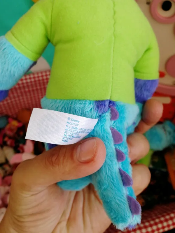 Зеленая одежда Салли Монстры inc. Университет Монстров плюшевые игрушки|Мягкие