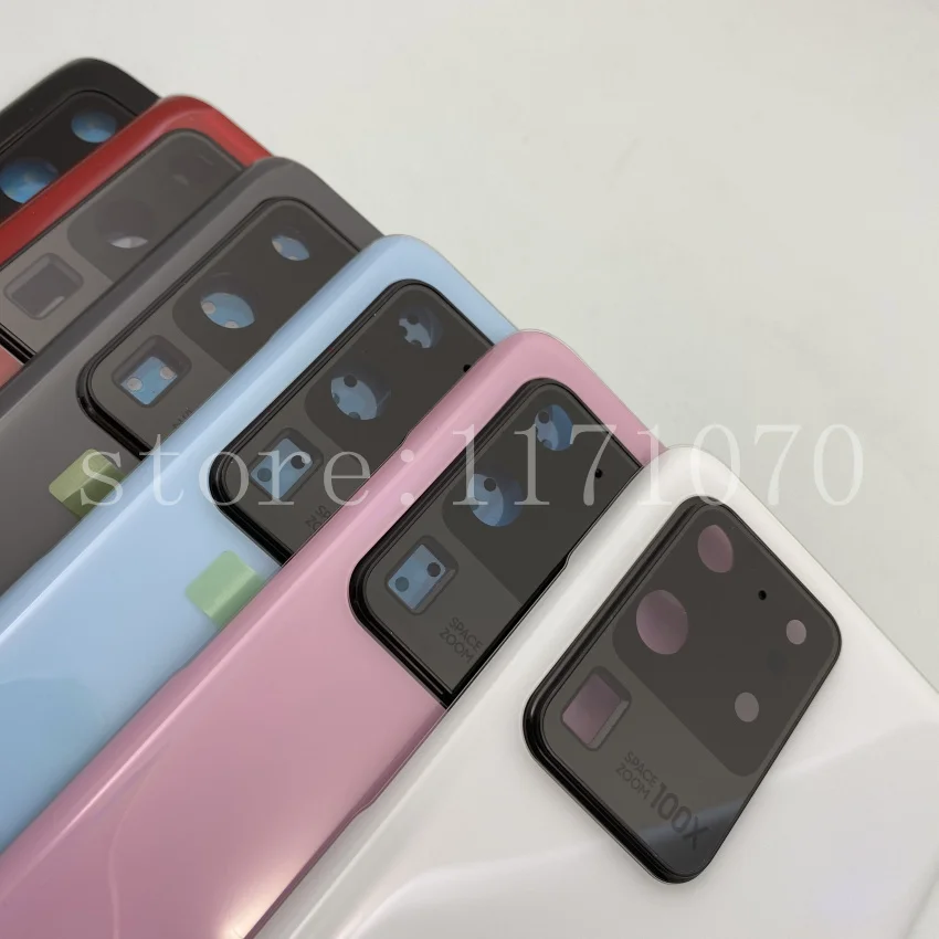 

S20 Original Back Case Housing For Samsung Galaxy S20 G980 S20 plus G985 S20Ultra Back Battery Cover Glass