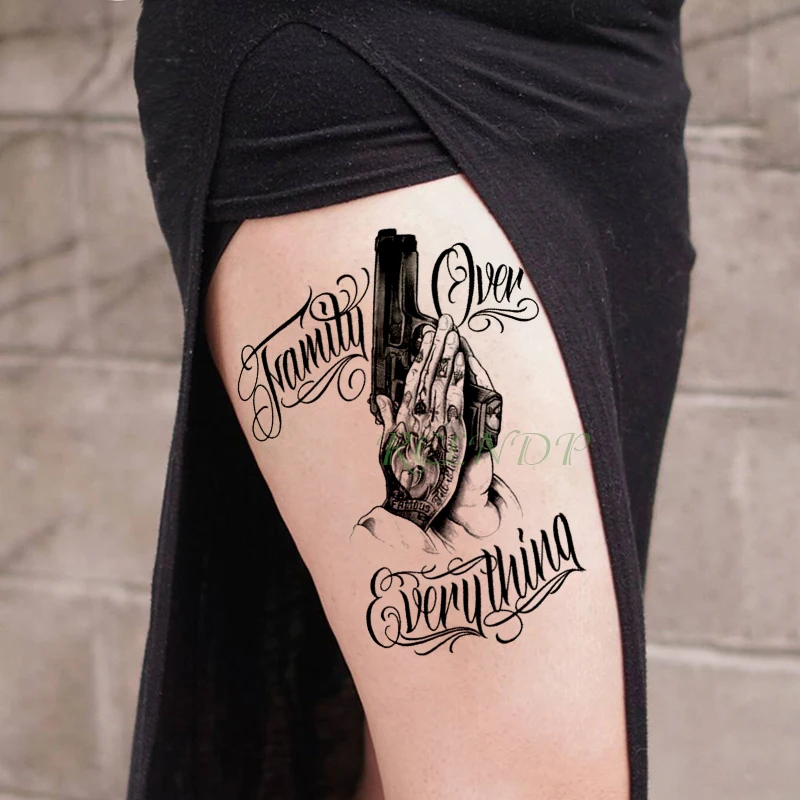 Водостойкая Временная наклейка для татуировок сексуальная мультяшная игра