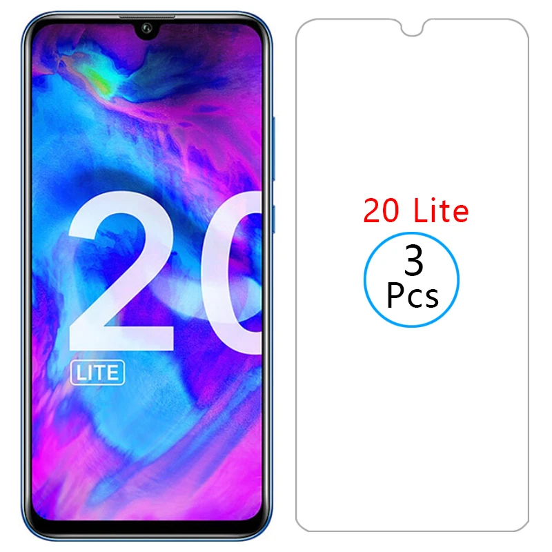 

Защитное закаленное стекло для huawei honor 20 lite, протектор экрана на 20 lite light 6,15 6,21, пленка huawey huwei honer onor honr