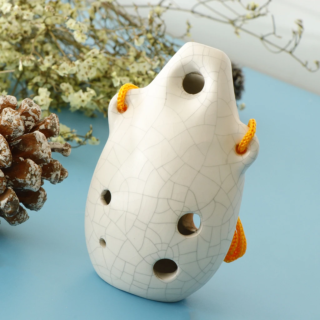 1 шт. керамический альт окарина 6 отверстий для детей начинающих