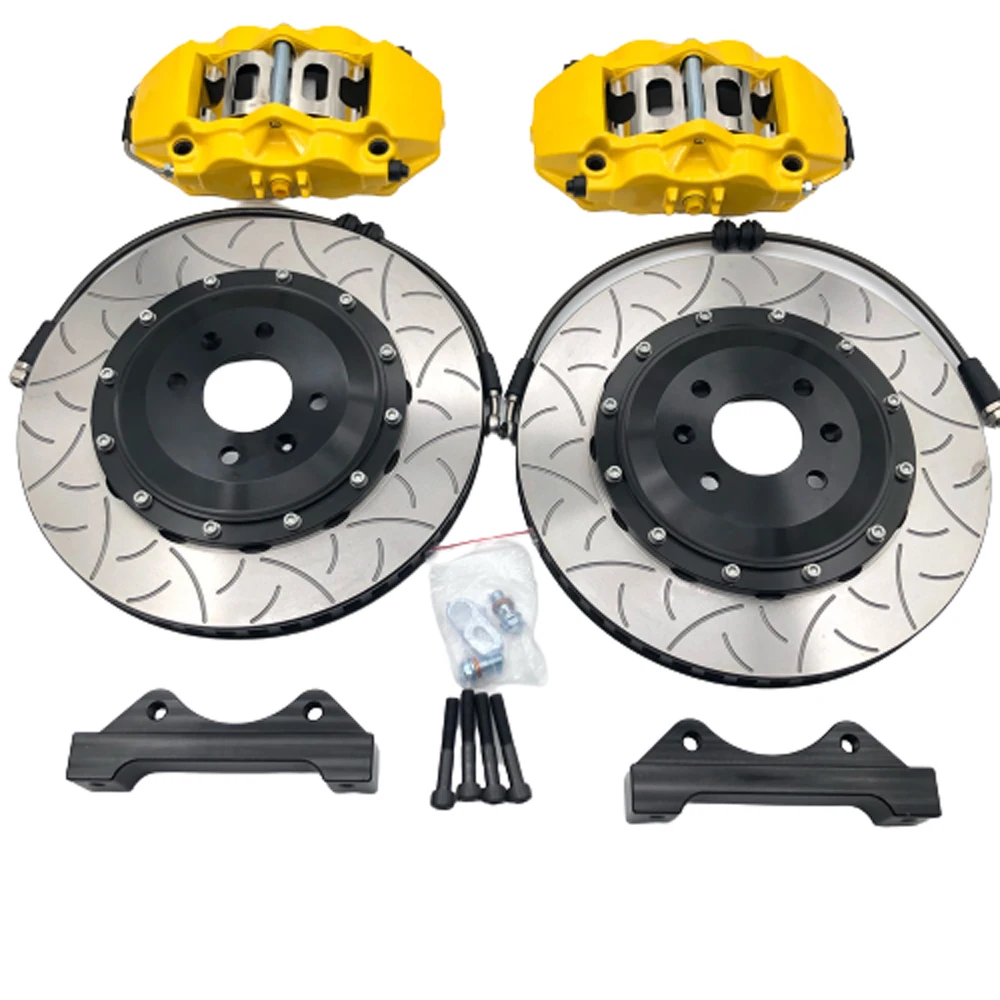 Передний Комплект Jekit 9200-330*28 мм PCD 5*100 и задний 7600-330*24 с комплектом тормозных