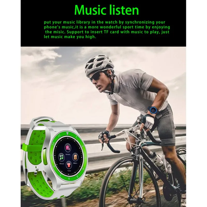Sport Smart Watch Bluetooth Wristband Fitness Track Bracelet Support SIM Card For SAMSUNG HUAWEI XIAOMI IPHONE | Электроника