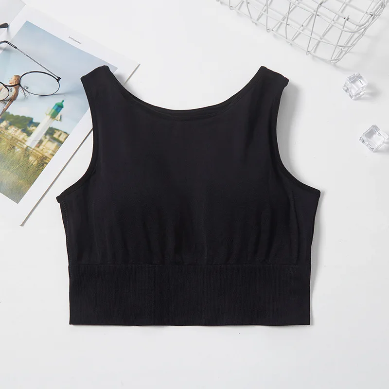 

Tidan Girls Strappy Camisole Bralette Underwear Ladies Sexy Tank Tops Cool Tee Bra With Chest Pad Lingerie
