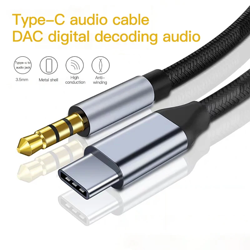 ! Кабель ACCEZZ с разъемом 3 5 мм аудиокабель AUX USB C Мама до для Huawei V30 mate 20 P30 pro Xiaomi Mi 6 8 9 |