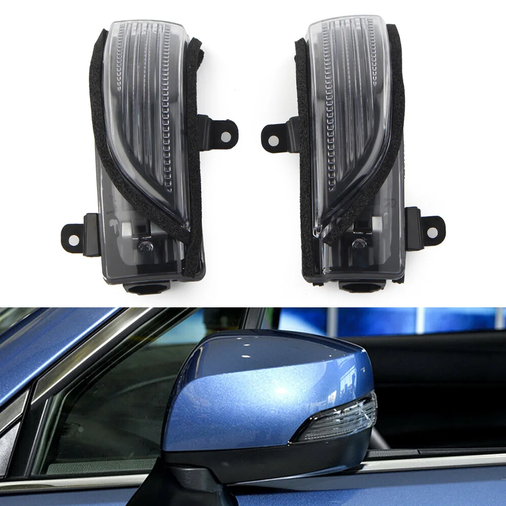 

2x Auto Amber Turn Signal Lamp Rearview Mirror LED Light for Subaru Forester 2014-2015 Impreza Legacy Outback 2013-2014