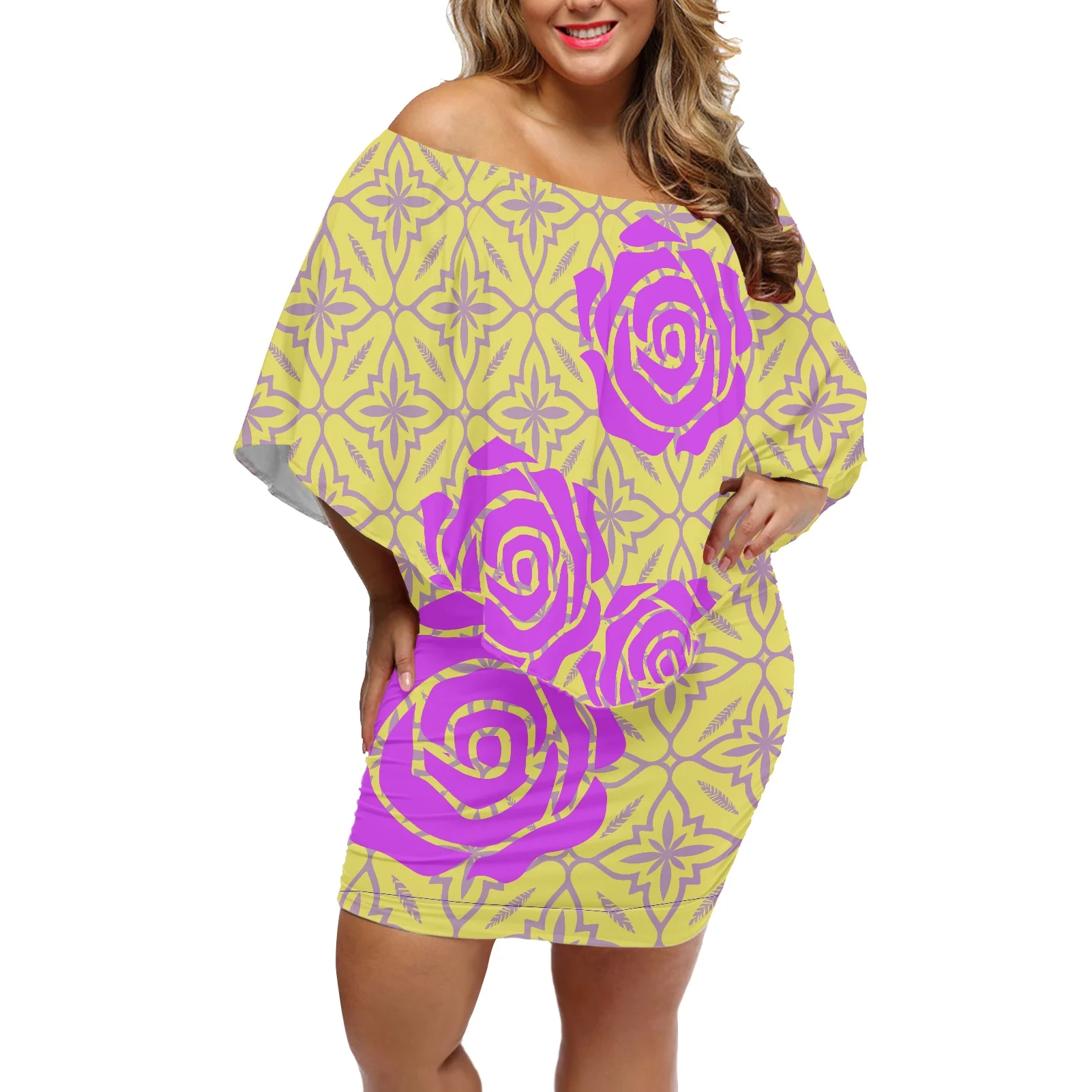 

Летнее женское Короткое платье без рукавов с принтом розы, короткие полинезийские платья для вечерние, Клубные сексуальные платья, сарафан,...