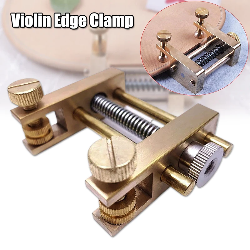 

Metal Violin Edge Clamp Professional Violin Edge Cracks Repair Tools Practical Musical Instrument Making Accessories MC889