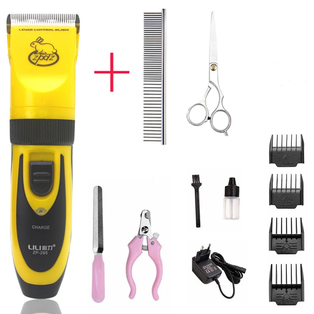 

Professional Pet Dog Hair Trimmer Scissors 35W Dog Rabbits Hair Shaver Powerful Horse Grooming Cutting Machine
