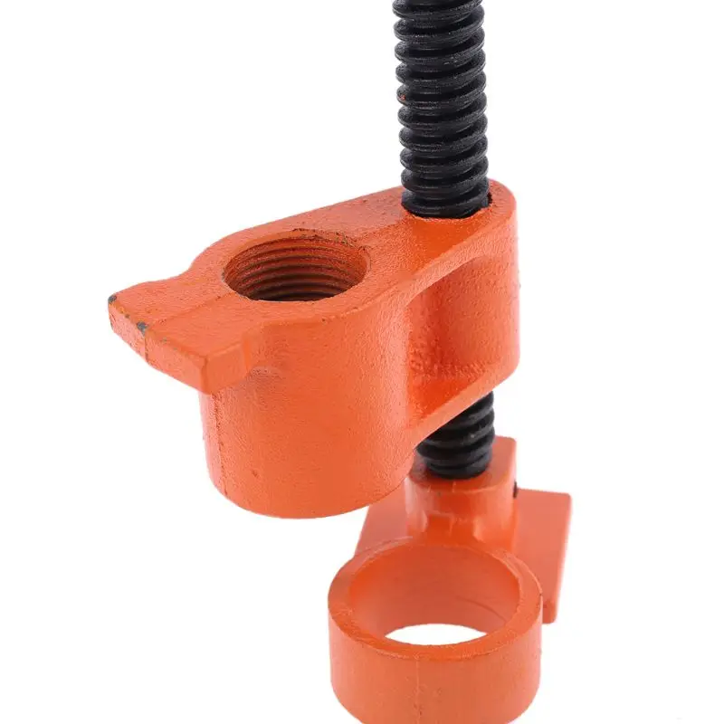 

1/2" 3/4" Wood Gluing Pipe Clamp Set Heavy Duty Woodworking Cast Iron Woodworker