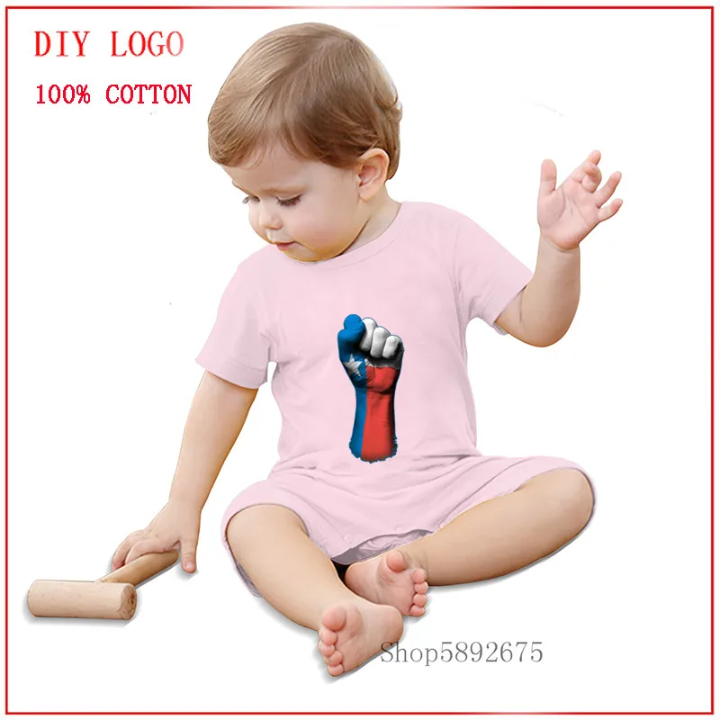 Летний Новый Стиль детская одежда с коротким рукавом и изображением флага Техаса