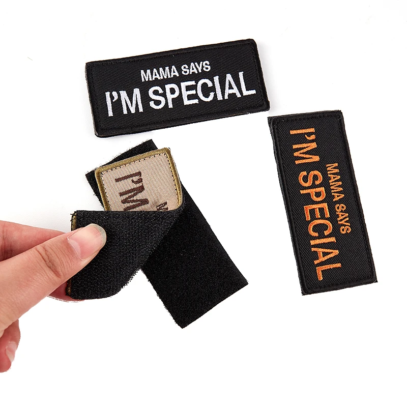 Вышитая заплатка мама говорит что я искусственная забавная Байкерская