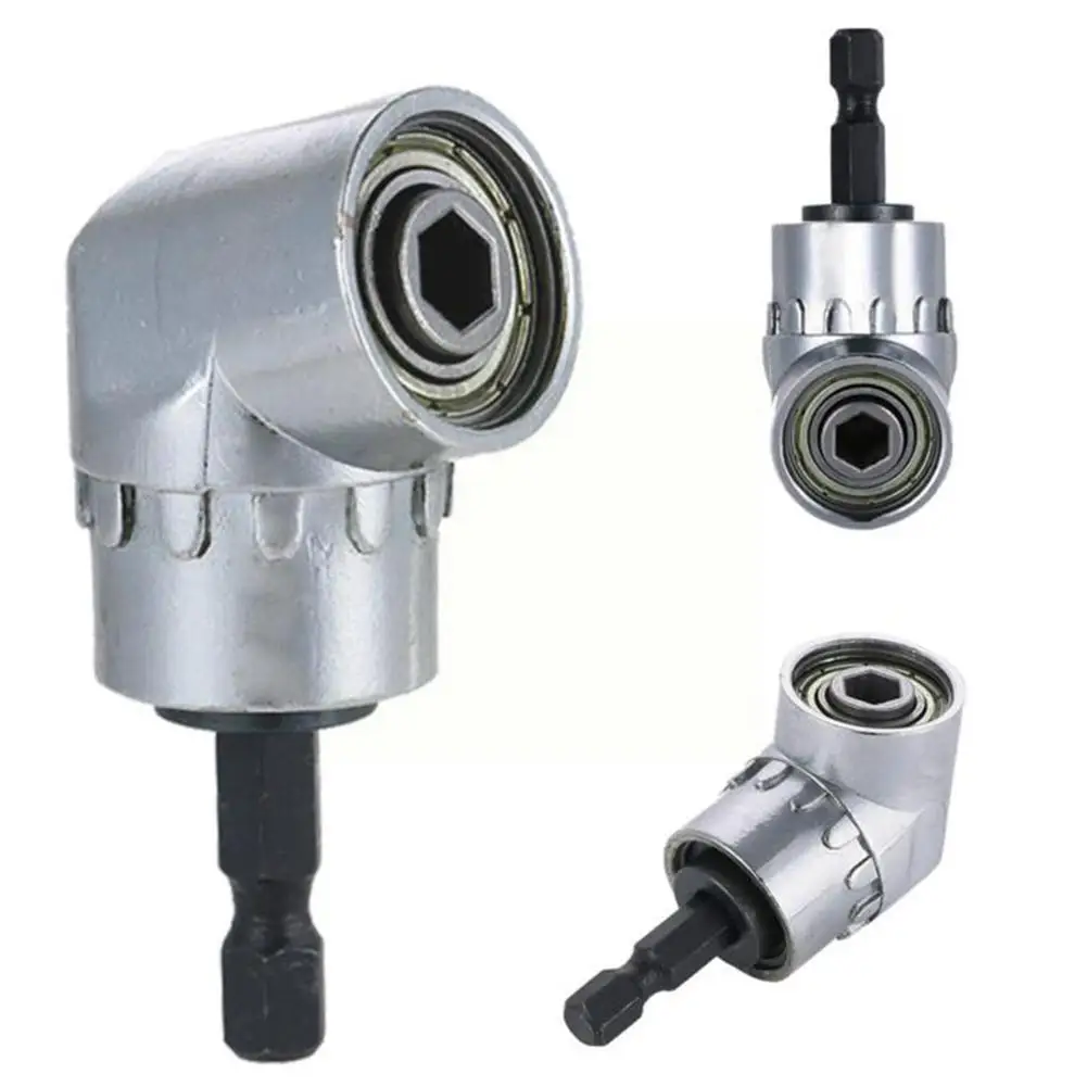 

105 degree angle elongated shank screwdriver quick hex concave drill corners screwdriver 1/4 electromagnetic tool C6F6