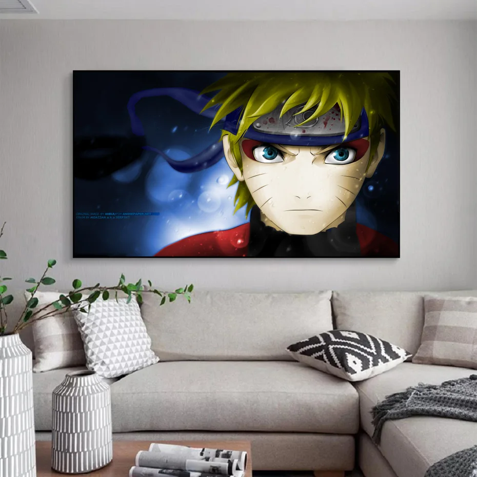 

Japanese Classic Anime Naruto Poster Movie HD Canvas Print Naruto Kakashi Painting Art Wall Picture Home Decor Kids Room Decor