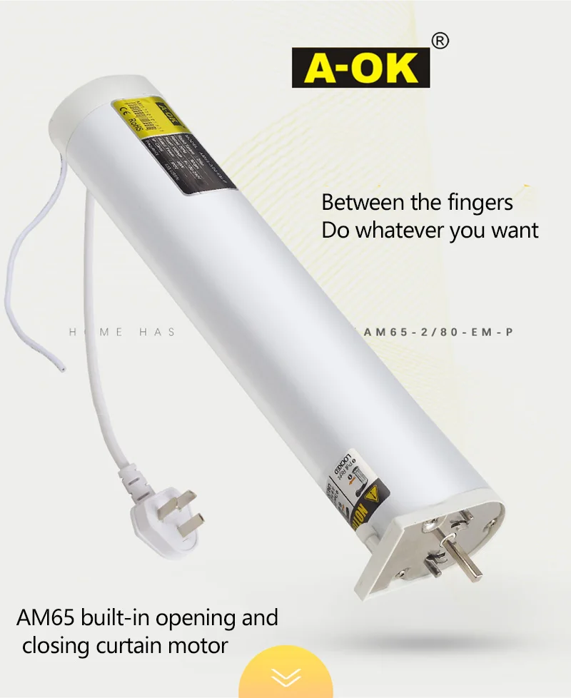 A-OK мотор AM68 100-240 в бесшумный электрический занавес, открывающийся и закрывающийся занавес мотор умный дом электрический занавес