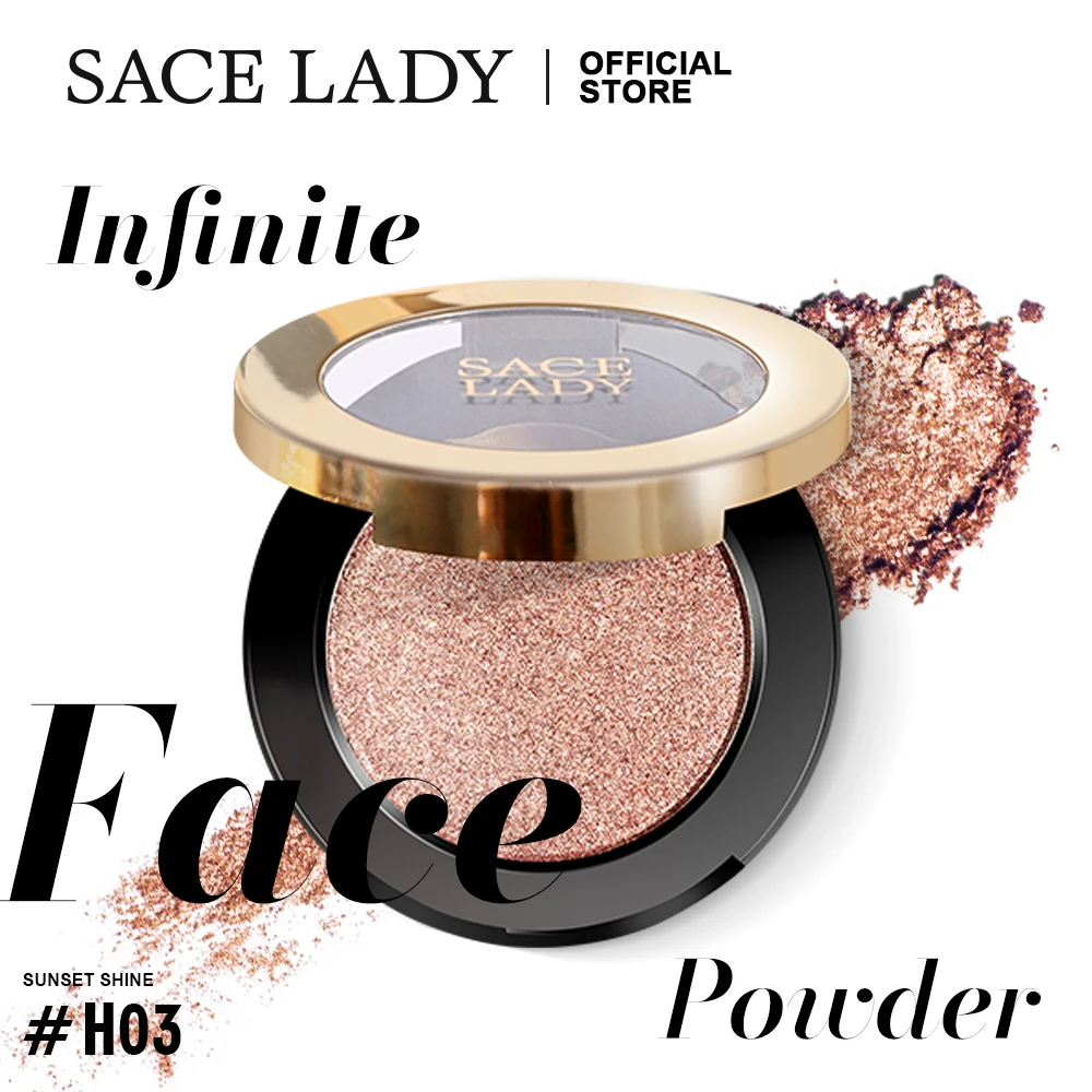 

SACE LADY Contour Highlighter Makeup Iluminador Shimmer Palette Make Up Long Lasting maquiagem Natural Cosmetics Wholesale