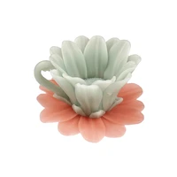 przy daisy rose peony mould silicone flowers cup soap molds fondant soap molds handmade mold clay resin candle mould
