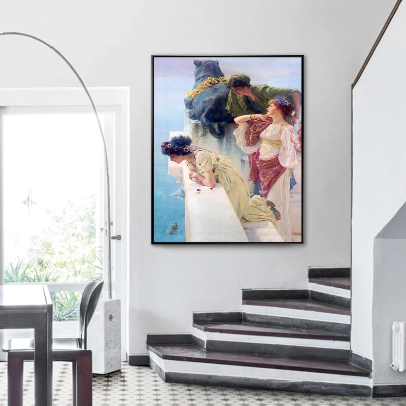 DIY цифровая картина в скандинавском стиле Рисунок обнаженной женщины игра для