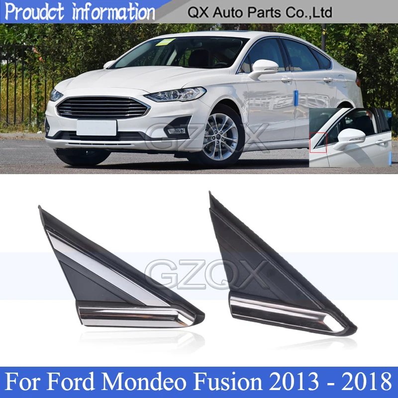 CAPQX переднее окно треугольная угловая отделочная панель для Ford Mondeo Fusion 2013 - 2018