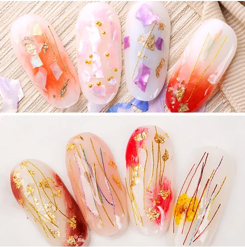 

3/5g Imitation Gold/Sliver/Copper Craft Paper Resin Jewelry Making Gilding Painting Arts Crafts DIY Nail Flake Art Home Decorat