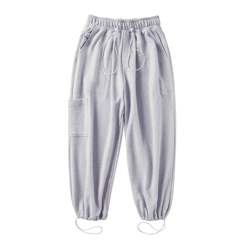 Autumn Joggers Pants Men Fashion Solid Color Casual Straight Pants Man Sweatpants Streetwear Hip Hop Loose Men Track Pants Male