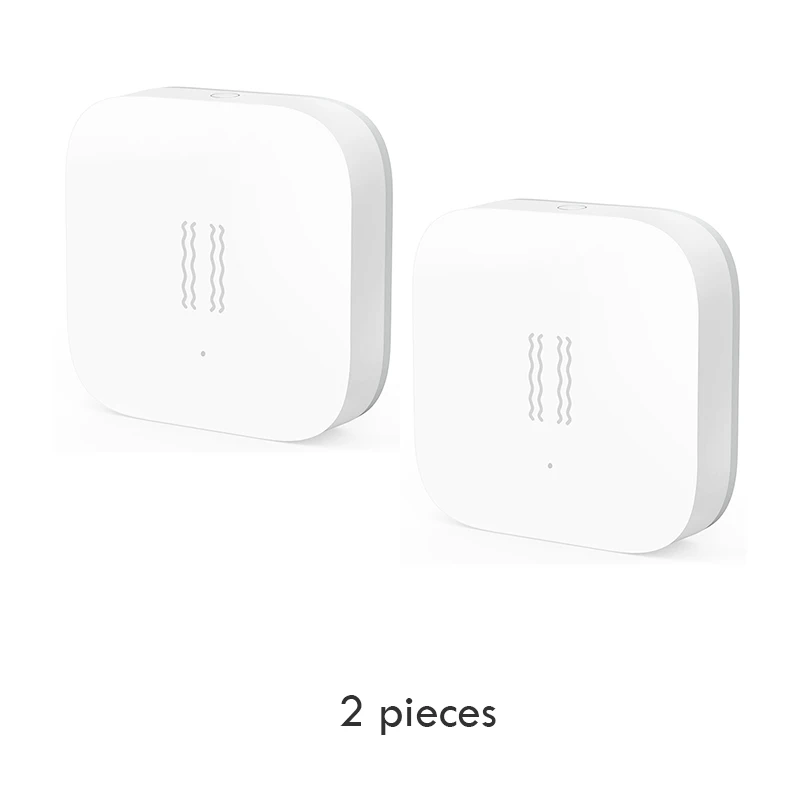 2 pieces Xiao mi Aqara Zigbee датчик удара умный датчик вибрации движения датчик вибрации обнаружения сигнализации Монитор для mi Home Aqara mi Home App - Цвет: 2 pieces