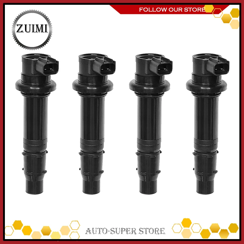 

Катушка зажигания F6T558 для Yamaha 2006-2014 FZ1 2015 FZS1 2009-2016 Vmax 1700 2002-2006 YZF-R1 2003-2007 R6 2006-2009 R6S, 4 шт.