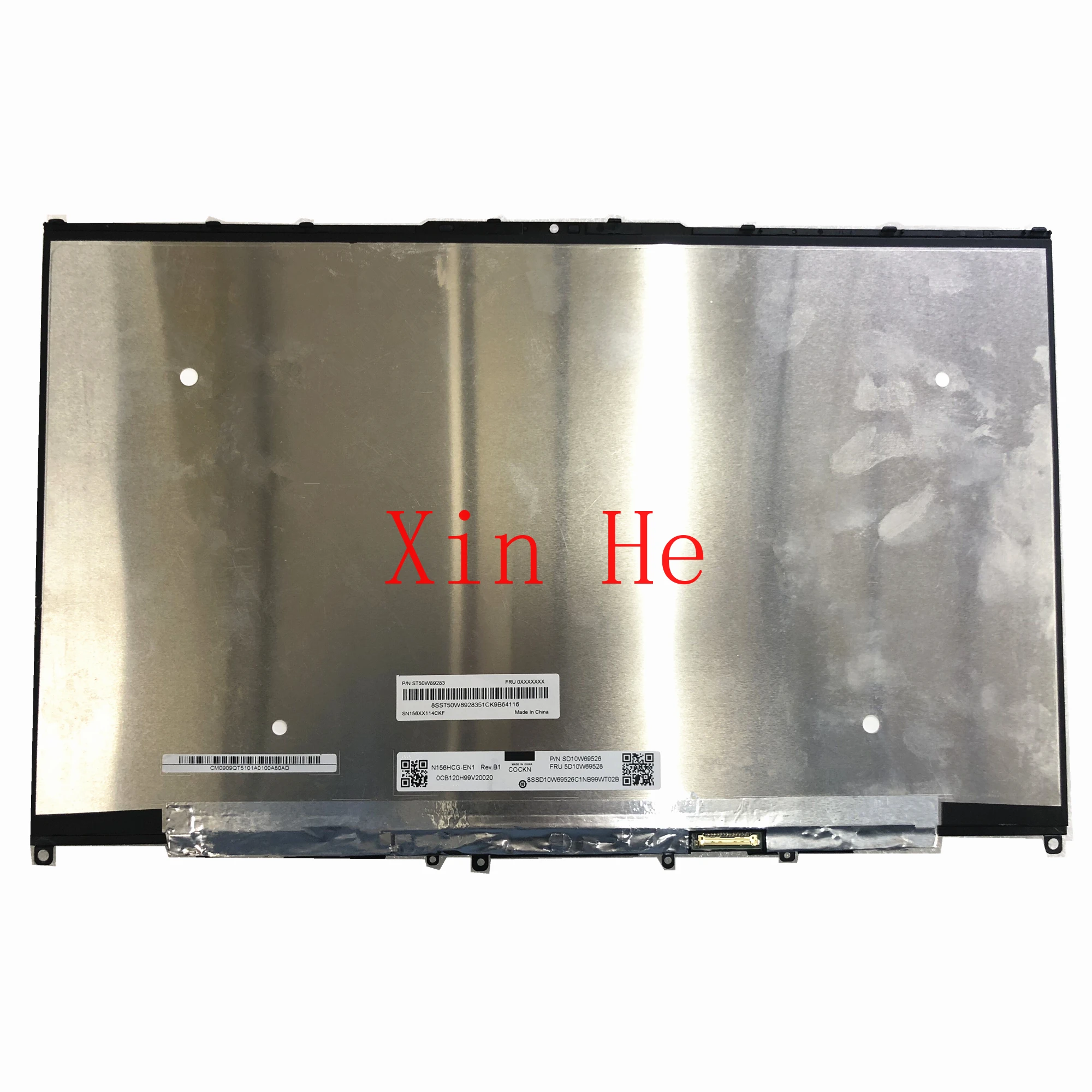 

N156HCG-EN1 Rev.B1 15.6'' Laptop LCD Screen Digitizer Assembly for Lenovo FRU: 5D10W69528 edp 30pin 1920*1080 IPS