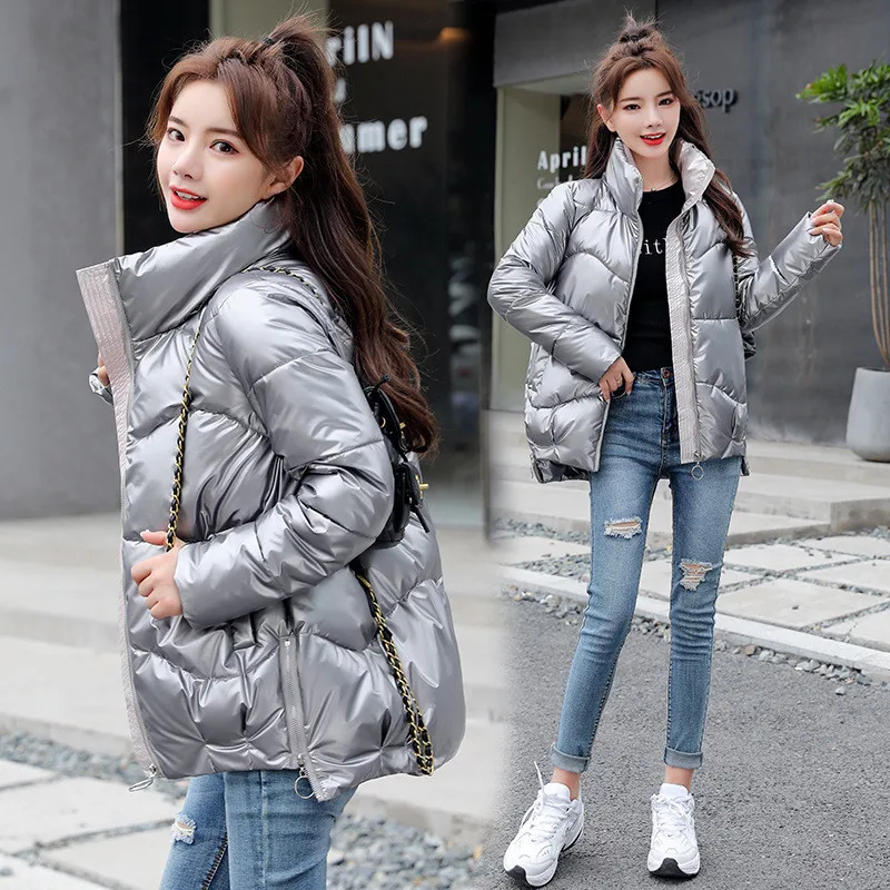 KAMUCC 2020 New Winter Jacket High Quality stand-callor Coat Women Fashion Jackets Winter Warm Woman Clothing Casual Parkas