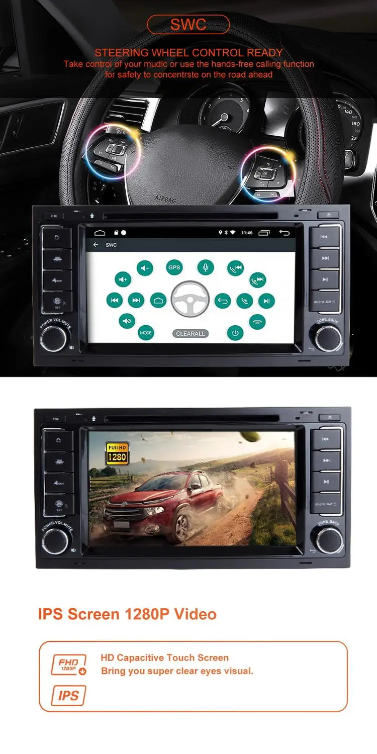 ZLTOOPAI Android 10 автомобильный DVD-плеер для Toyota Universal RAV4 COROLLA CAMRY VIOS HILUX Terios Land Cruiser 100
