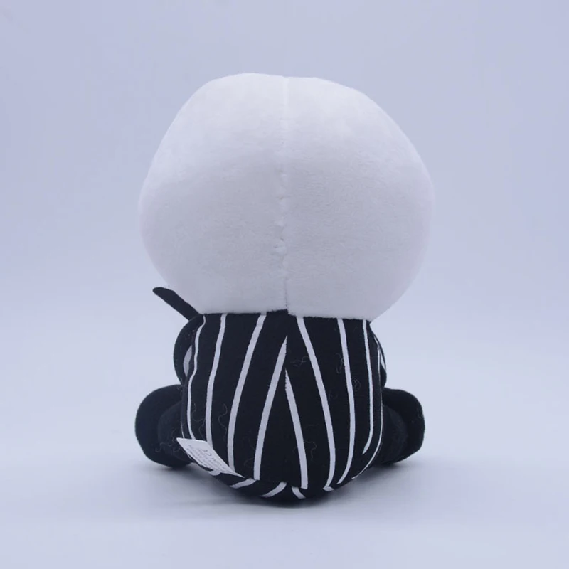

8 Inch Sitting Upright Halloween Gift Funny Pumpkin Jack Fur Toy Children's Gift