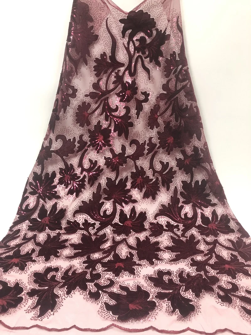 Новое поступление кружевная ткань со стразами в африканском стиле нигерийская