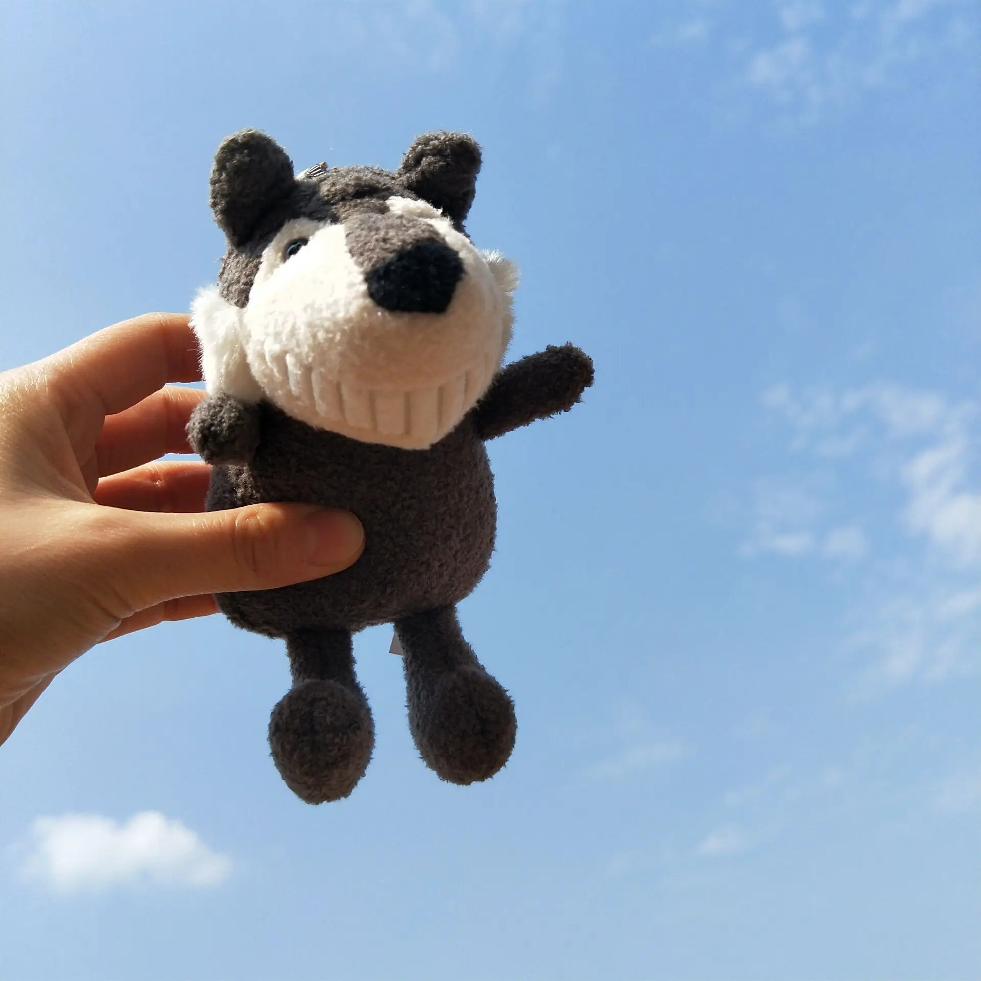 Сливовый 15-20cm Plush Toys Soft Keychain Popular Toys Bing Bunny Friend Stuffed& Plush Animals Kawaii Keychain For Boys And Girls - Цвет: Сливовый