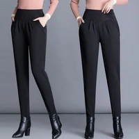 women pencil pants 2019 autumn high waist ladies office trousers casual female slim bodycon elastic leggings pantalones mujer 4x