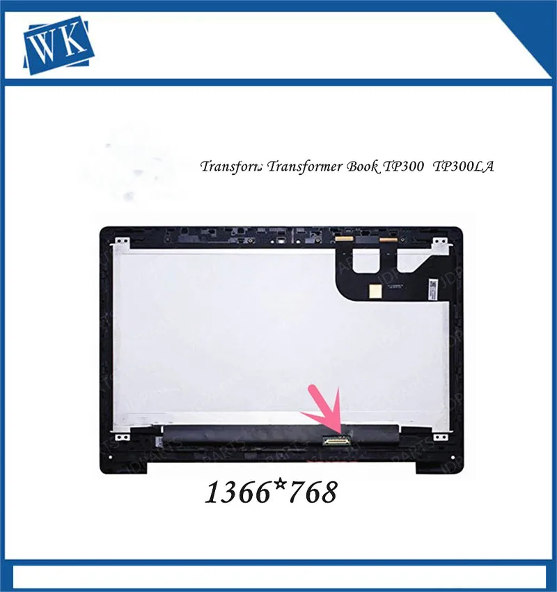 Для Asus TP300 TP300L TP300LA TP300LD 13 3 дюймов ноутбука сенсорный экран ЖК-дисплея в сборе 1366*768