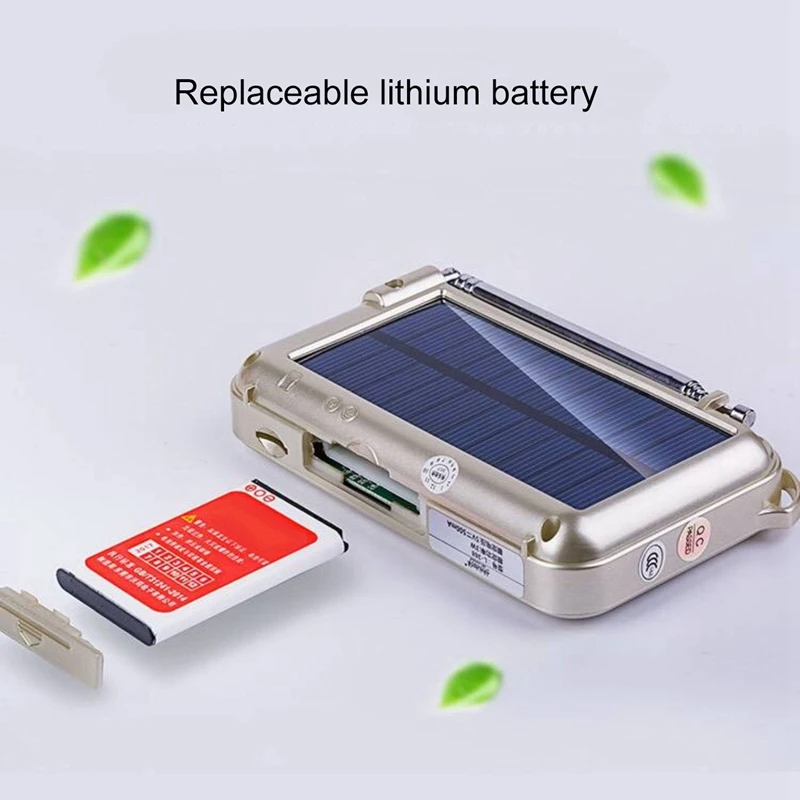 Мини динамик на солнечной энергии Mp3 аудио музыкальный плеер со светодиодом