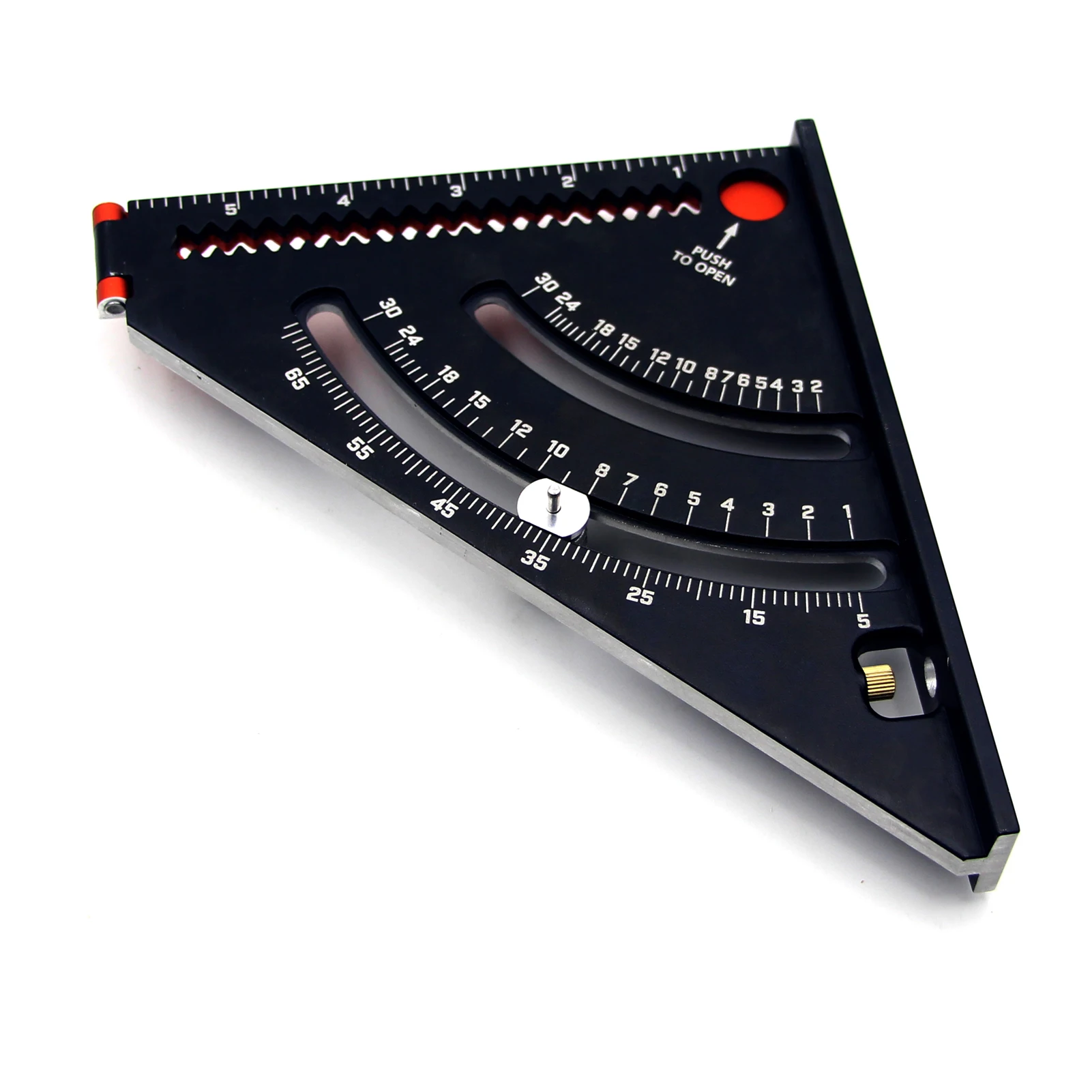 

Foldable Multifunction Measuring Ruler Woodworking Positioning Tool Angle Adjusting Extendable Utility Tool