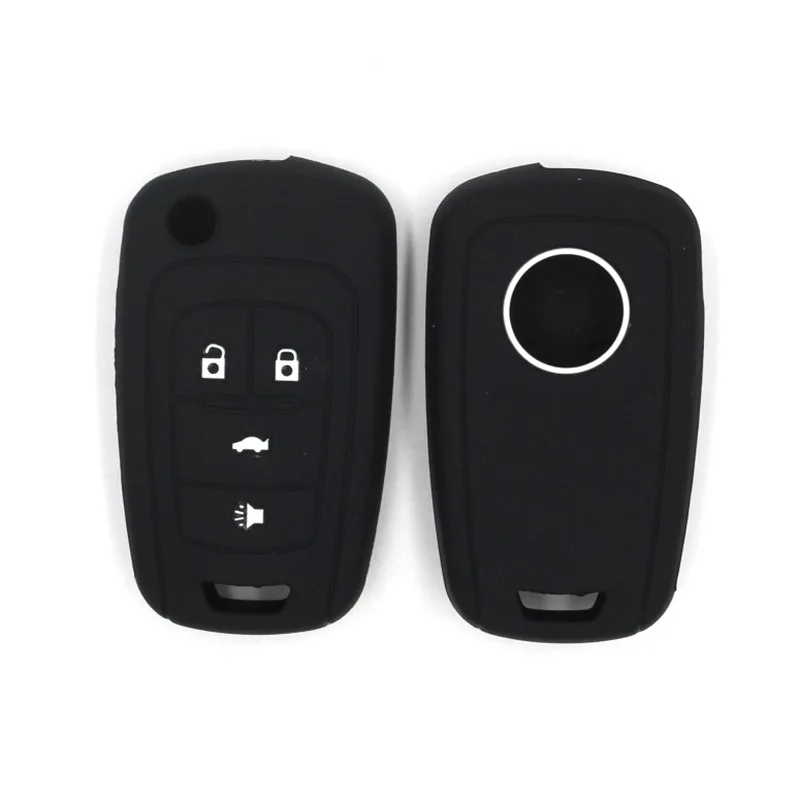 Auto Silicone Key Cover Case for Chevrolet For Buick Cruze Aveo Trax Opel Astra Corsa Meriva Zafira Antara J Protection | Автомобили и