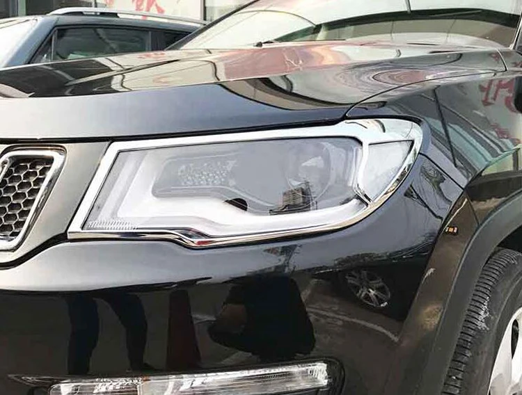 Автомобильные хромированные аксессуары из АБС пластика автомобильные передние