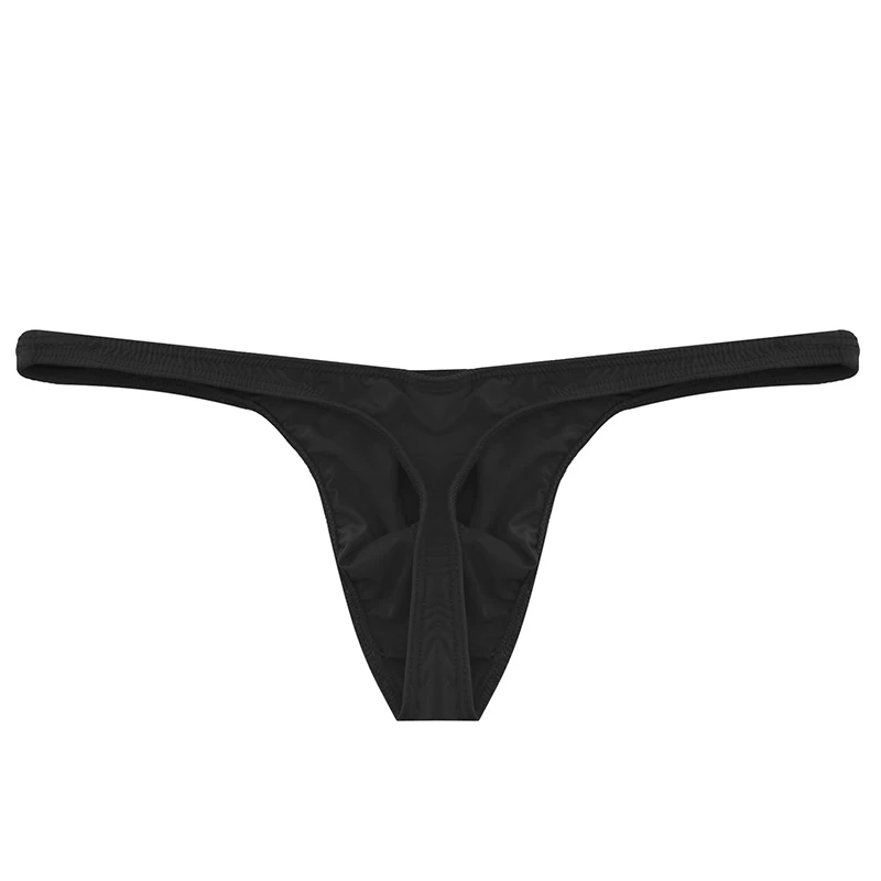 Для мужчин нижнее белье модные трусики-Танго стринги мужские трусы нейлон