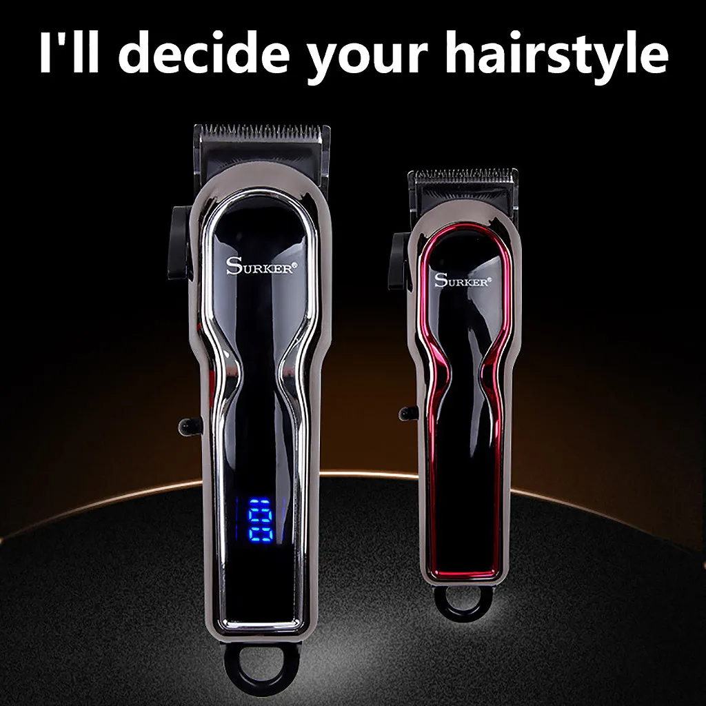Мужские машинки для стрижки волос профессиональная электрическая машинка и