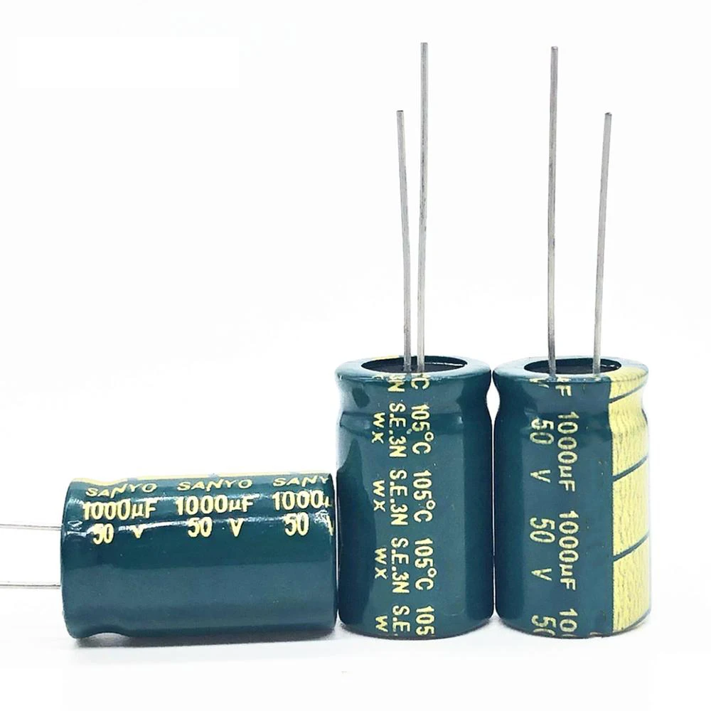 

20pcs/lot T16 high frequency low impedance 50V 1000UF aluminum electrolytic capacitor size 13*20 1000UF 50V 20%