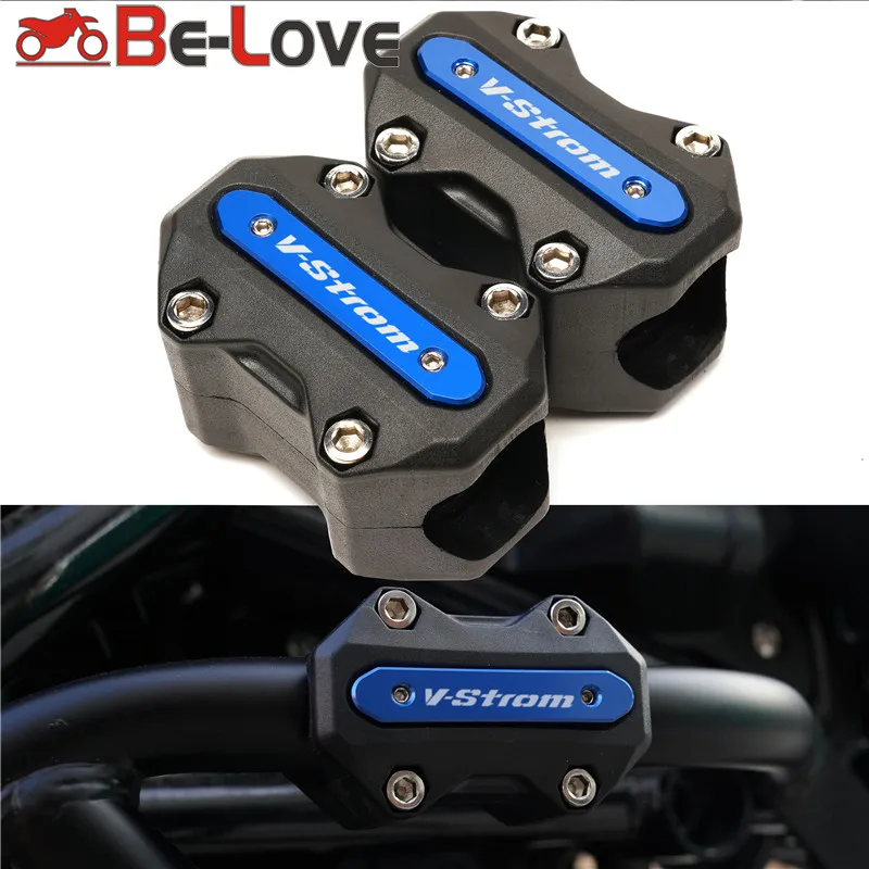 

Fits For Suzuki DL650 DL1000 Vstrom V-strom 650 1000 1050 /1050/xt Crash Bars Decorative Block Engine Guard Bumper Protector