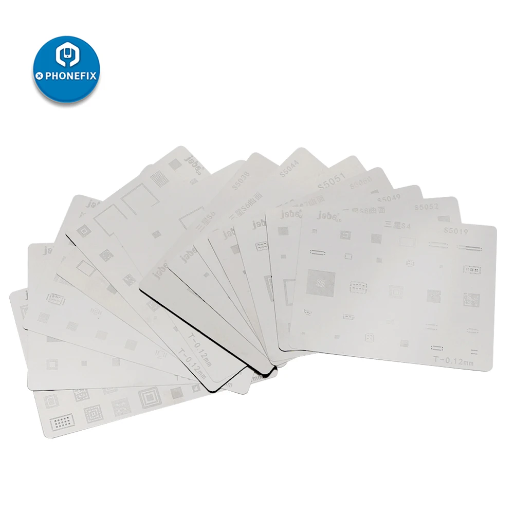 Чип PHONEFIX IC набор трафаретов BGA для ремонта материнских плат Samsung S6 S7 S8 Note |