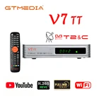 ТВ-приставка GTMEDIA V7 TT, кабель DVB-T T2, H.265 HEVC 10-битный наземный приемник, HD цифровой ТВ-тюнер, поддержка декодера youwi CCam