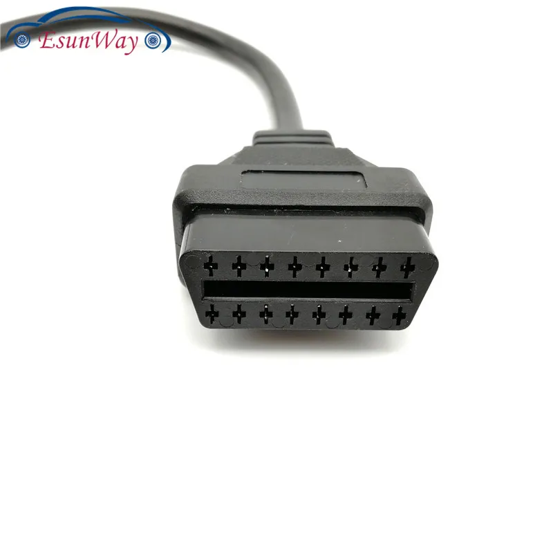 22pin к 16pin OBD1 для OBD2 Соединительный кабель адаптер OBD кабель для Тойота