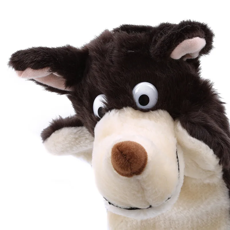 

New Lovely Animals Kids Soft Comfortable Plush Doll Hand Puppets Animals Shape Playing Dolls Toys Learning & Education Toy