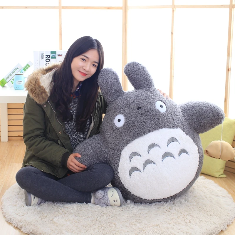 Kawaii в японском стиле аниме кошка мягкая игрушка кукла Тоторо Подушка Плюшевые